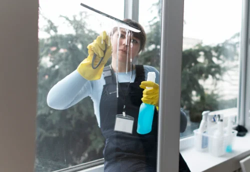 Nettoyage de vitres intérieures et extérieures à Bernède